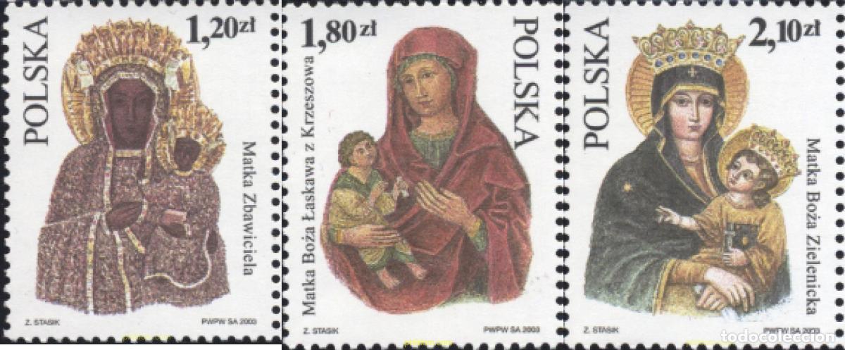 Sellos: 136560 MNH POLONIA 2003 SANTUARIOS