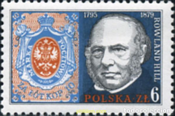 Sellos: 167952 MNH POLONIA 1979 CENTENARIO DE LA MUERTE DEL SIR ROWLAND HILL
