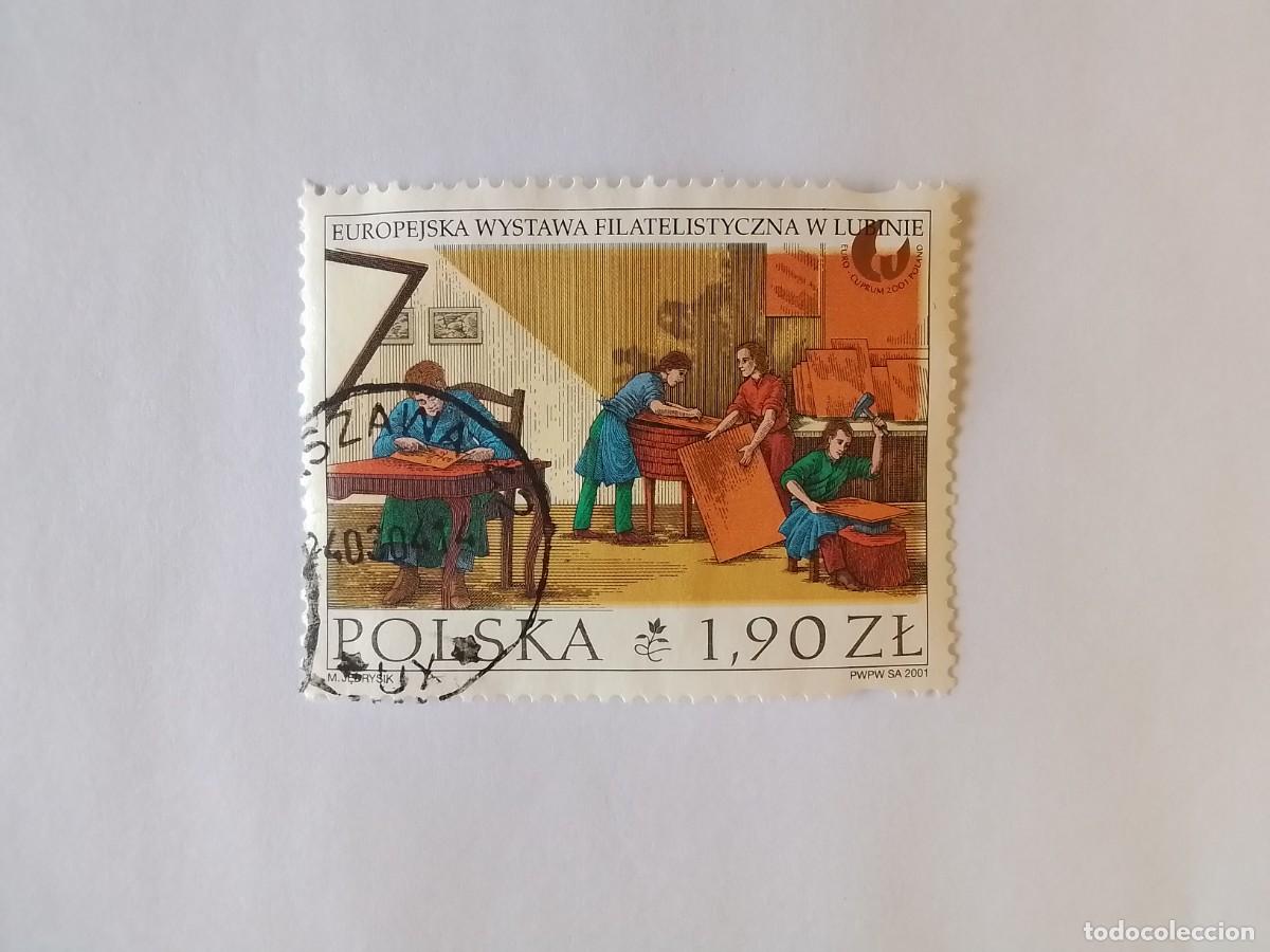 Sellos: A&Ntilde;O 2001 POLONIA SELLO USADO