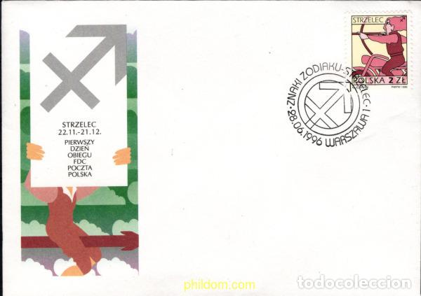 Stamps: 170508 MNH POLONIA 1996 LOS SIGNOS DEL ZODIACO