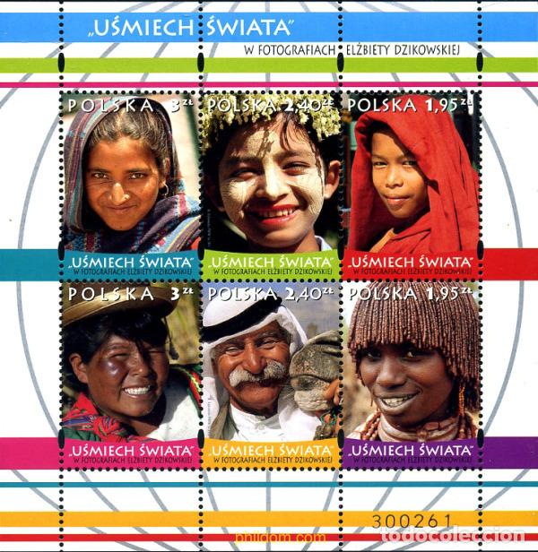 Sellos: 263389 MNH POLONIA 2011 RAZAS DEL MUNDO