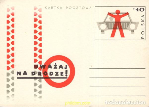 Sellos: 707709 MNH POLONIA 1973 PROTECCION AL PEATON
