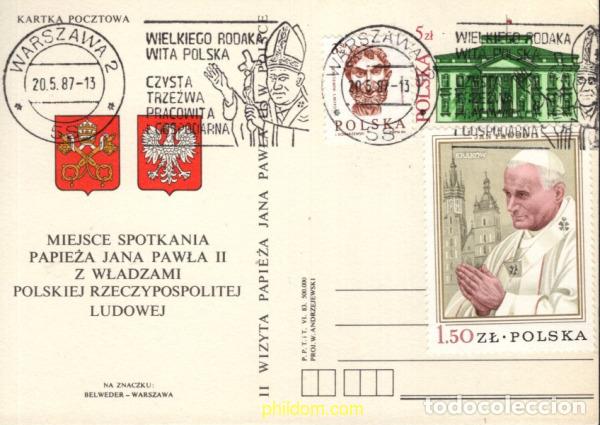 Sellos: 719237 MNH POLONIA 1987 VISITA DE JUAN PABLO II A POLONIA