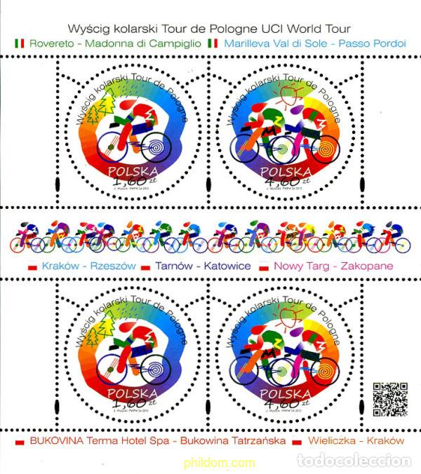 Sellos: 308315 MNH POLONIA 2013 TOUR DE POLONIA