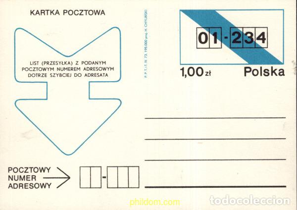Sellos: 707236 MNH POLONIA 1973 CODIGO