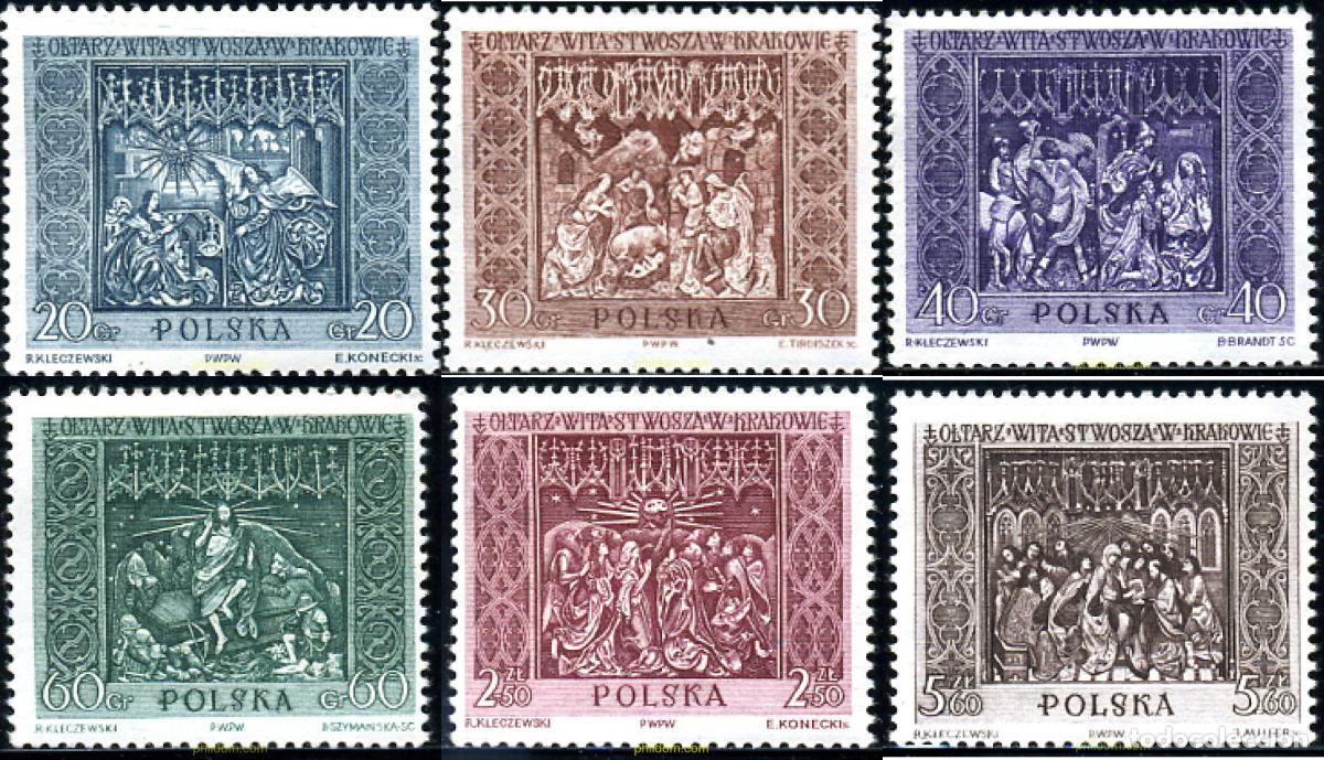 Sellos: 166396 MNH POLONIA 1960 OBRAS DE ARTE NACIONAL
