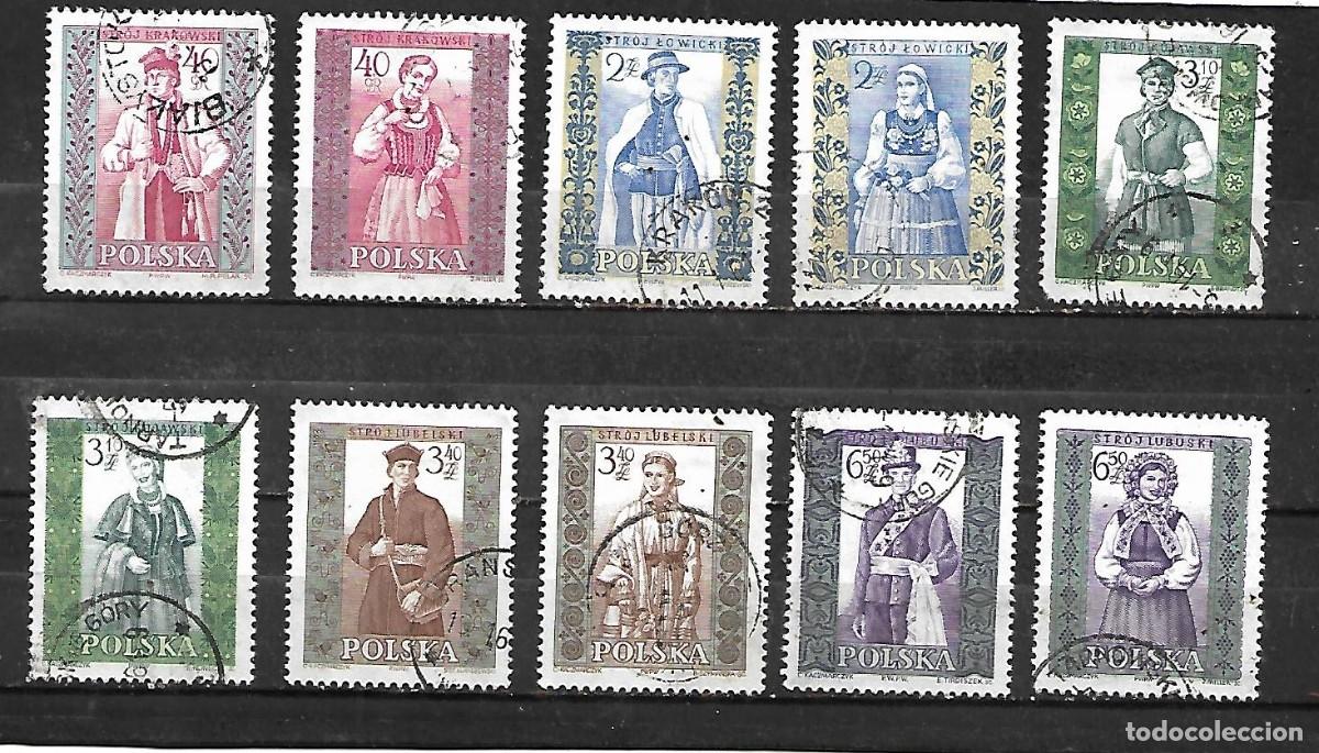 Sellos: 1960: Serie &rdquo;Trajes folkl&oacute;ricos regionales&rdquo; (usado)