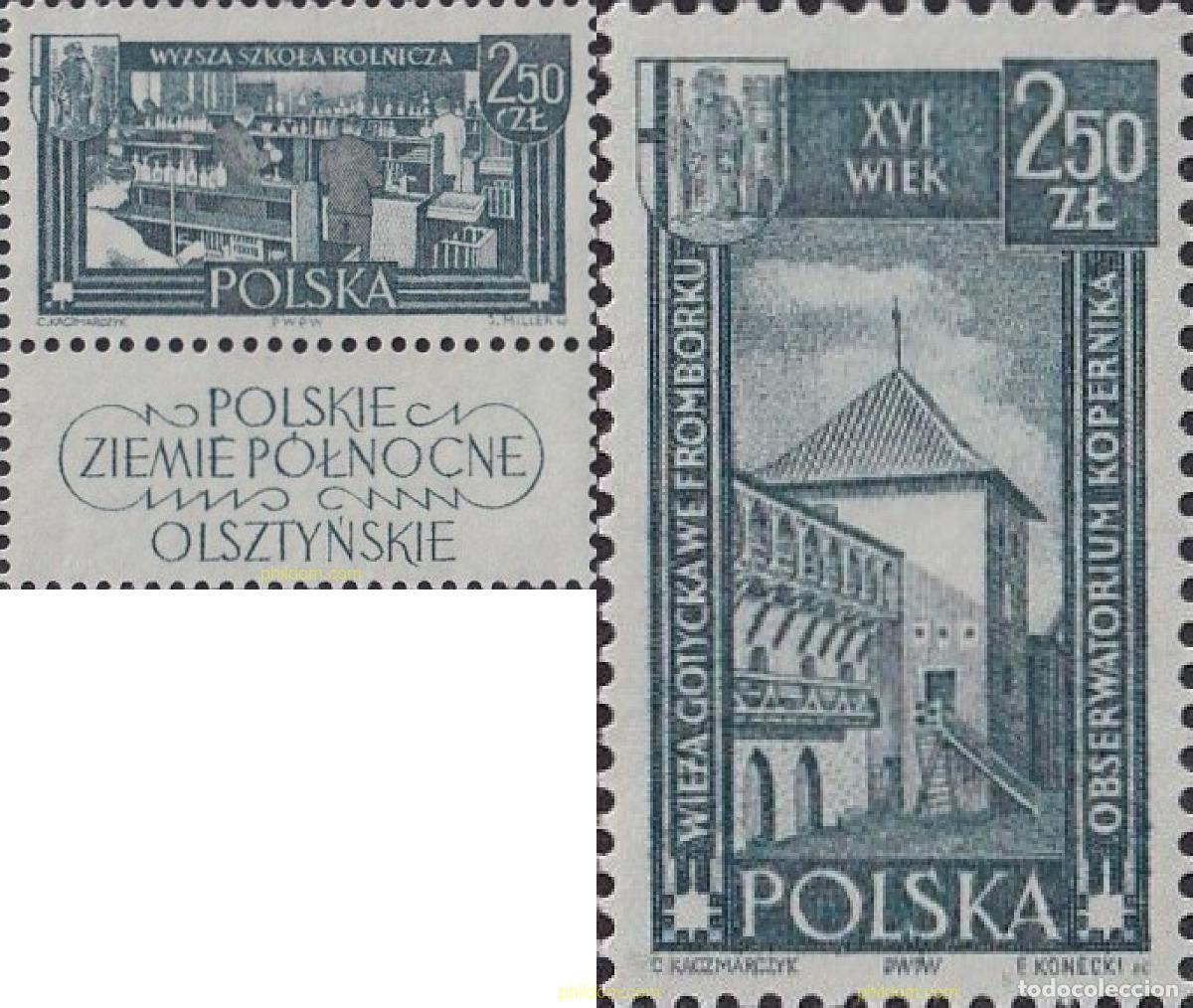 Sellos: 778235 MNH POLONIA 1962 TERRITORIOS DEL NORTE