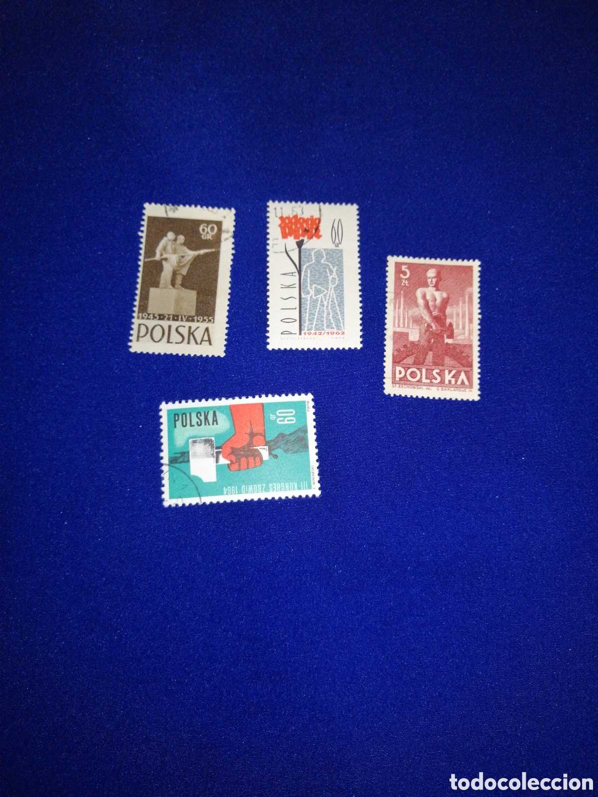 Stamps: POLSKA - POLONIA LOTE SELLOS USADOS