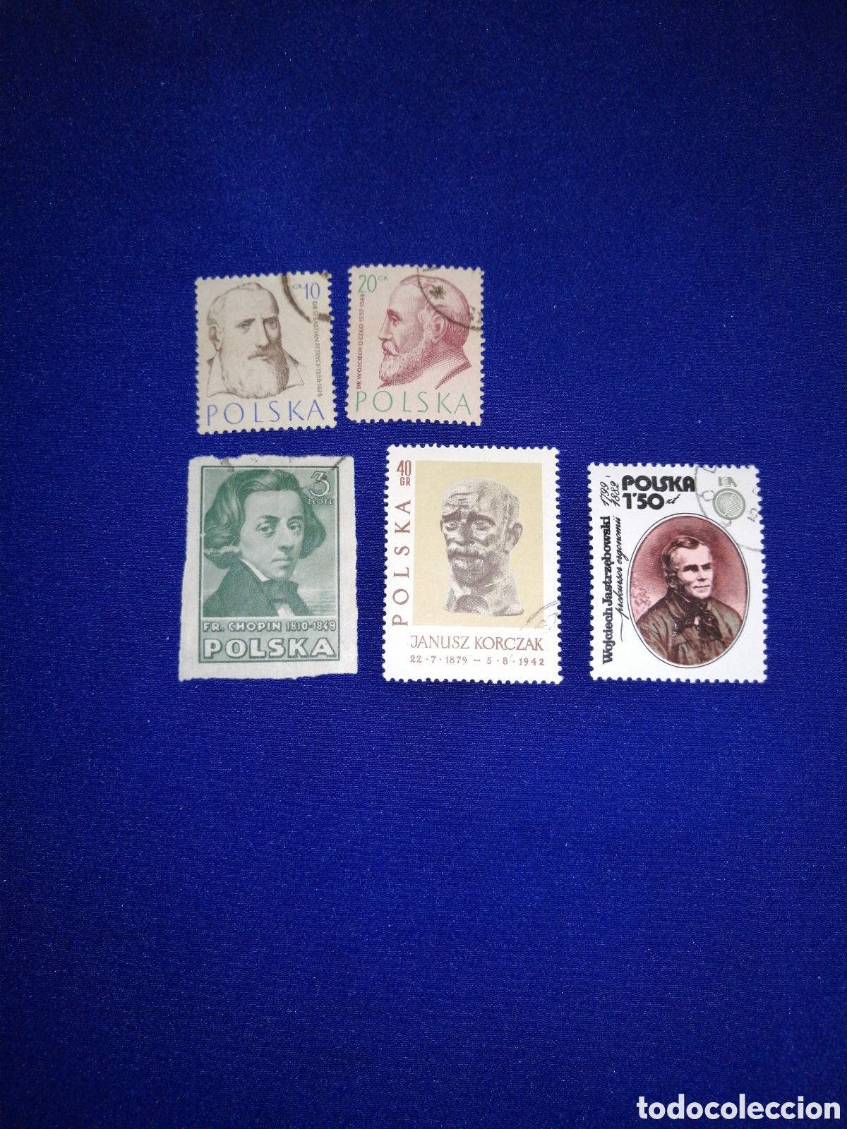 Stamps: POLSKA - POLONIA LOTE SELLOS USADOS