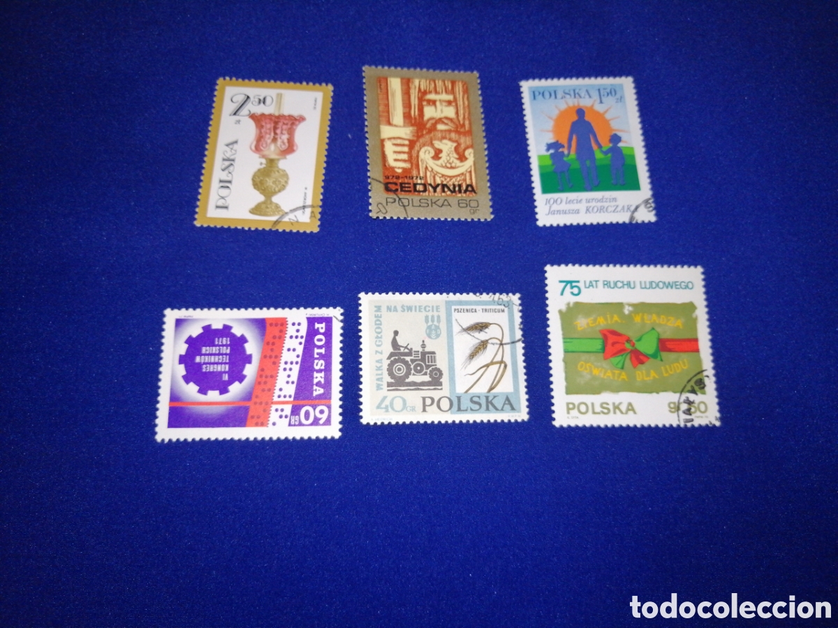Stamps: POLSKA - POLONIA LOTE SELLOS USADOS