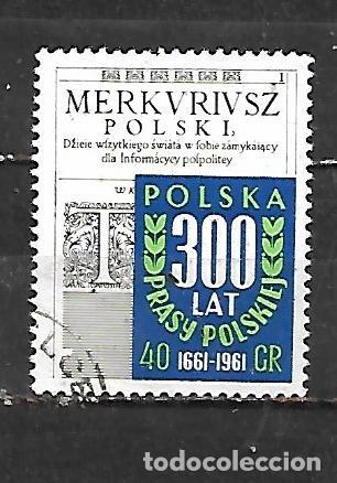 Sellos: 1961: 300 A&ntilde;os del &rdquo;Merkuriusz&rdquo; (usado)