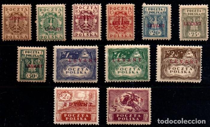 Sellos: Levante Polaco n&ordm; 1/12. A&ntilde;o 1919