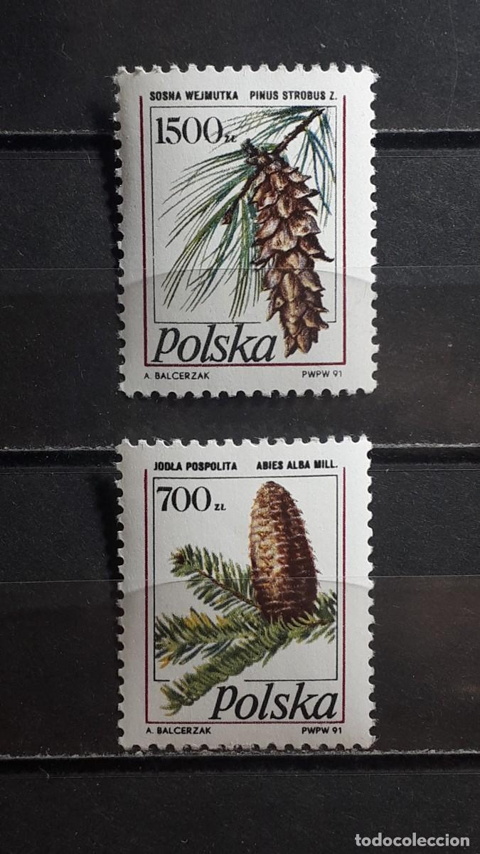 Sellos: POLONIA. A&Ntilde;O 1991. **. YVERT 3117/8