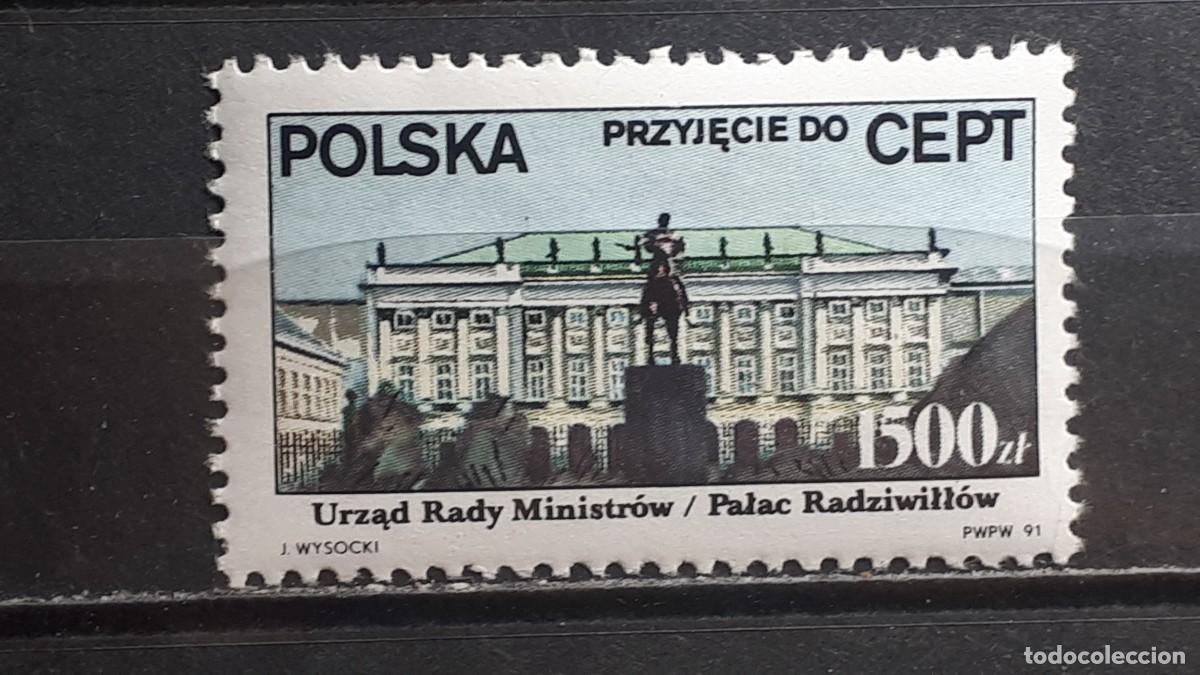 Sellos: POLONIA. A&Ntilde;O 1991. **. YVERT 3123