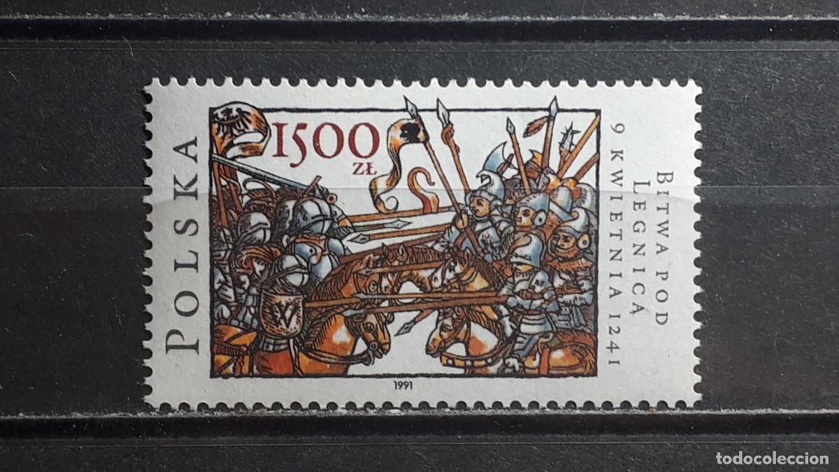 Sellos: POLONIA. A&Ntilde;O 1991. **. YVERT 3122