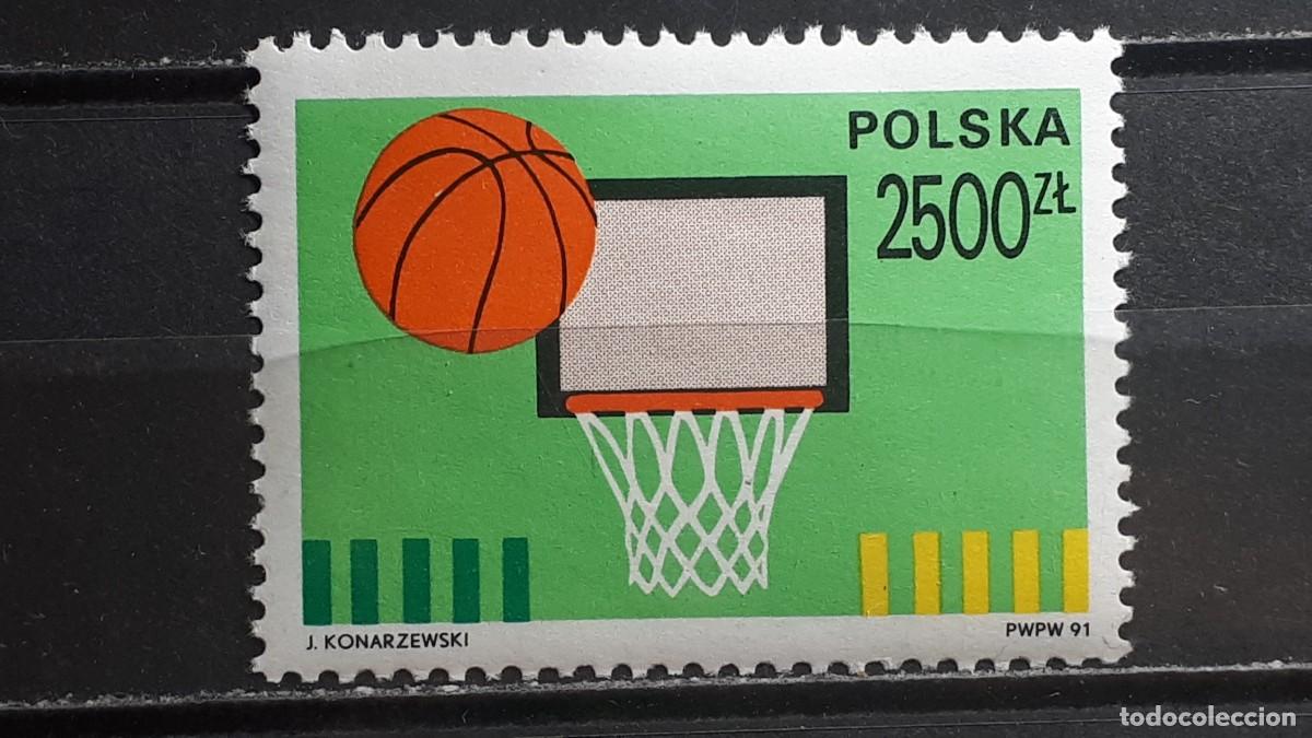 Sellos: POLONIA. A&Ntilde;O 1991. **. YVERT 3142