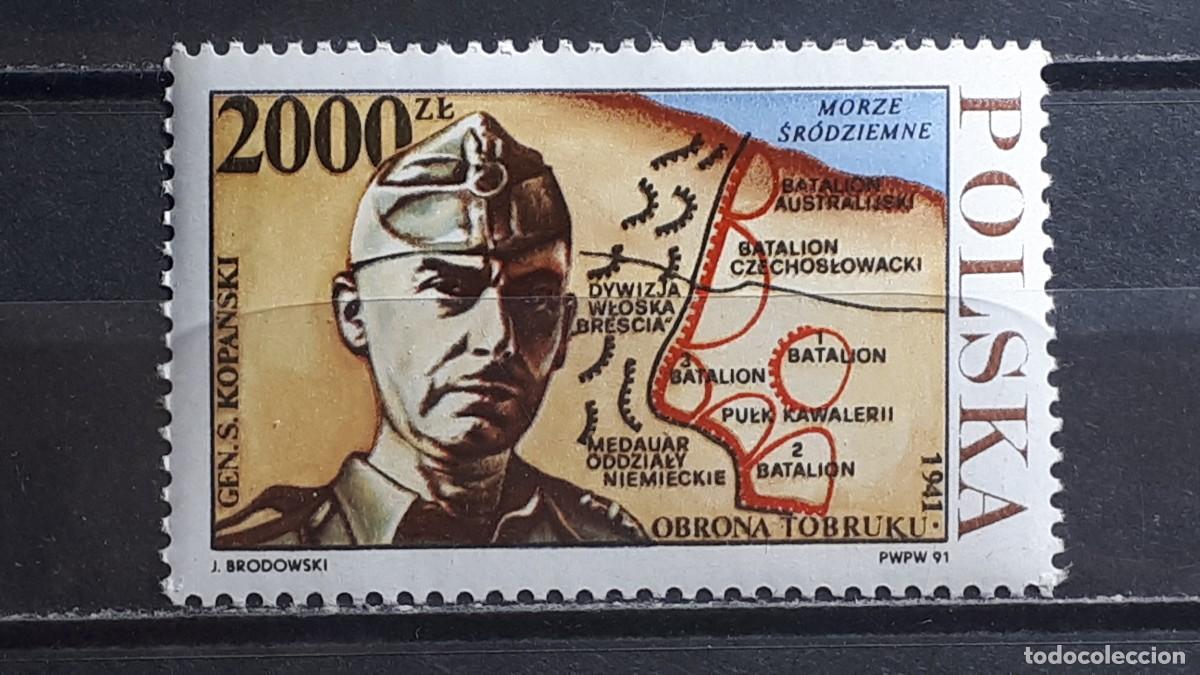 Sellos: POLONIA. A&Ntilde;O 1991. **. YVERT 3153