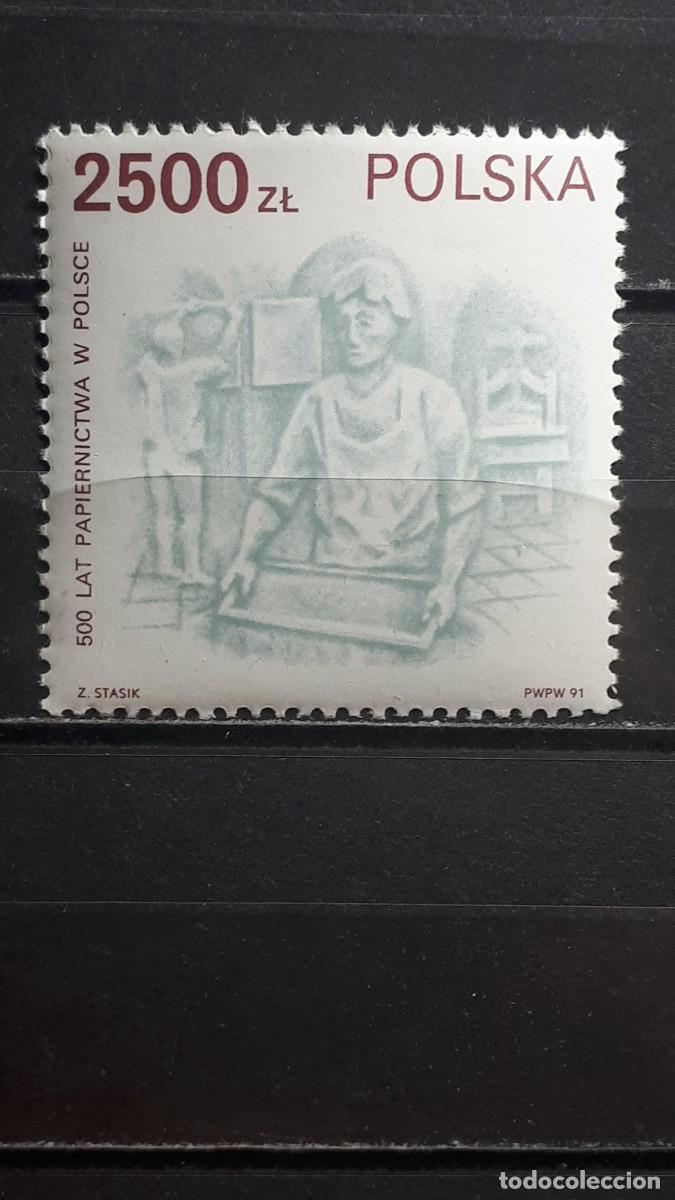 Sellos: POLONIA. A&Ntilde;O 1991. **. YVERT 3140