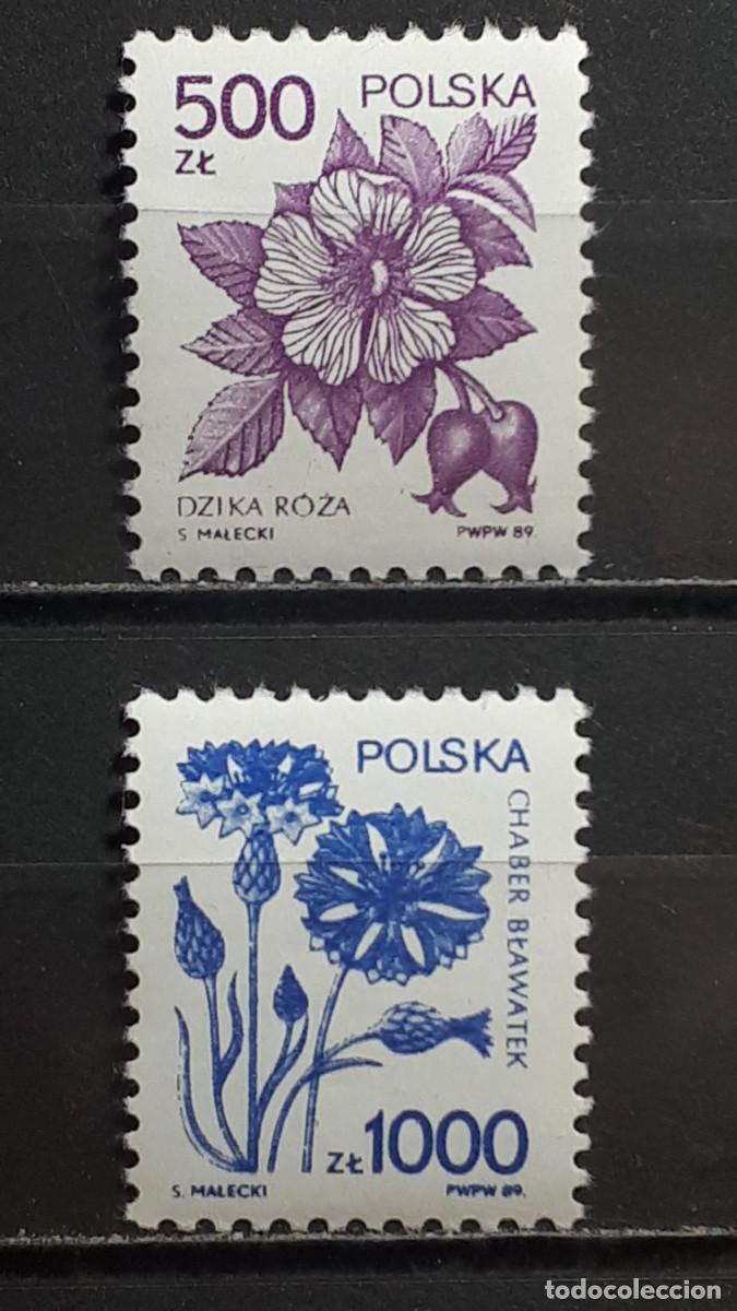 Sellos: POLONIA. A&Ntilde;O 1989. **. YVERT 3057/8