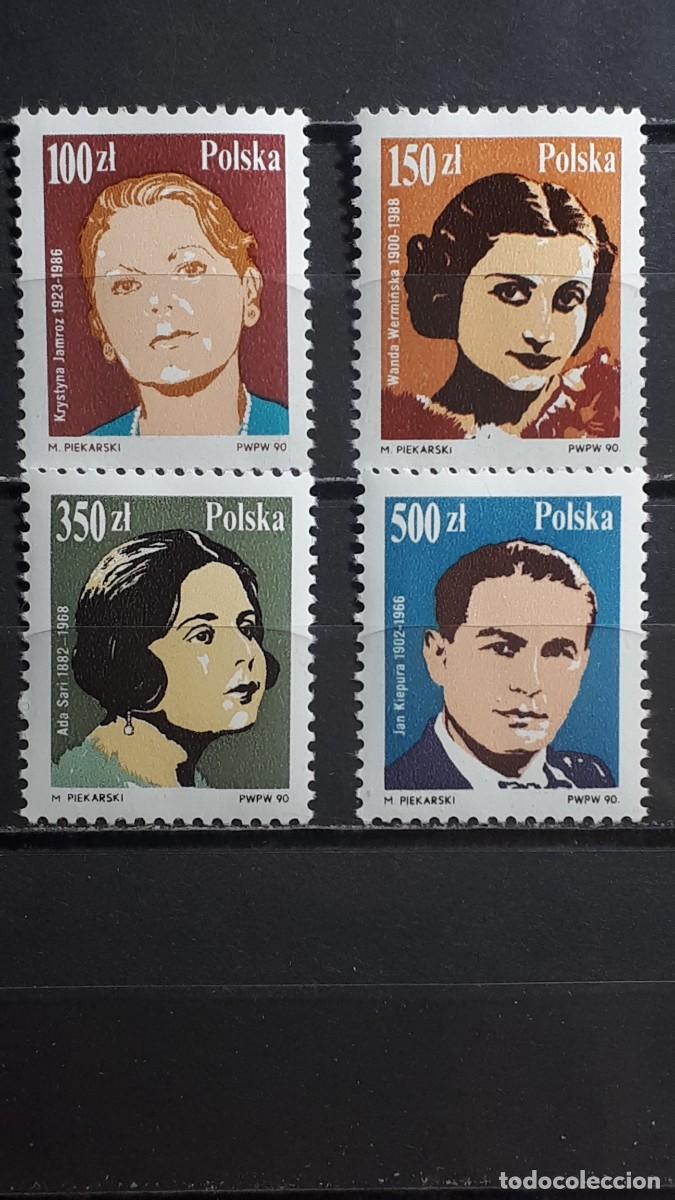 Sellos: POLONIA. A&Ntilde;O 1990. **. YVERT 3060/3