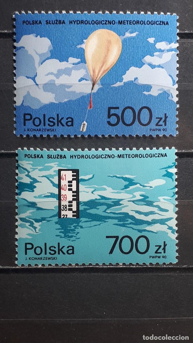 Sellos: POLONIA. A&Ntilde;O 1990. **. YVERT 3080/1