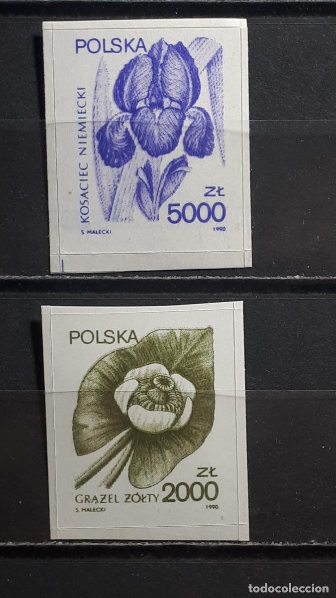 Sellos: POLONIA. A&Ntilde;O 1990. **. YVERT 3082/3