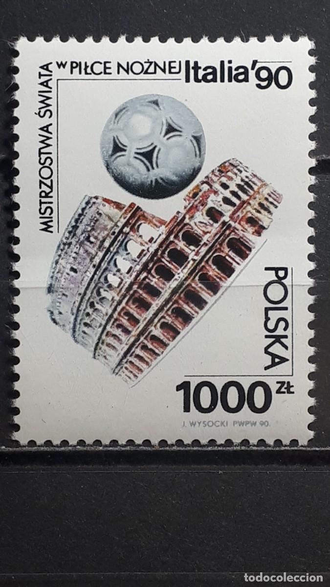 Sellos: POLONIA. A&Ntilde;O 1990. **. YVERT 3073