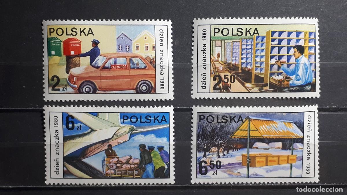 Sellos: POLONIA. A&Ntilde;O 1980. **. YVERT 2532/5