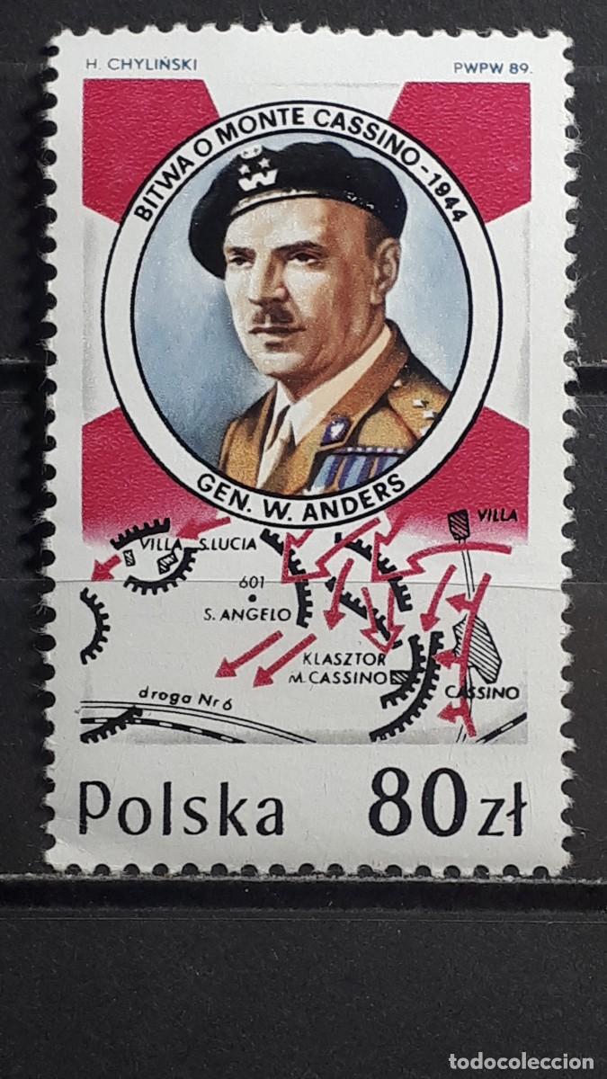Sellos: POLONIA. A&Ntilde;O 1989. **. YVERT 3009