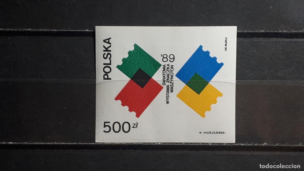 Sellos: POLONIA. A&Ntilde;O 1989. **. YVERT 3035. S.D.