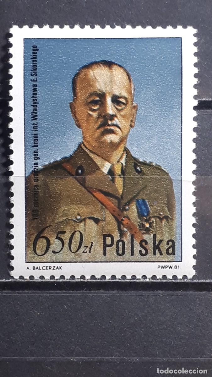 Sellos: POLONIA. A&Ntilde;O 1981. **. YVERT 2553
