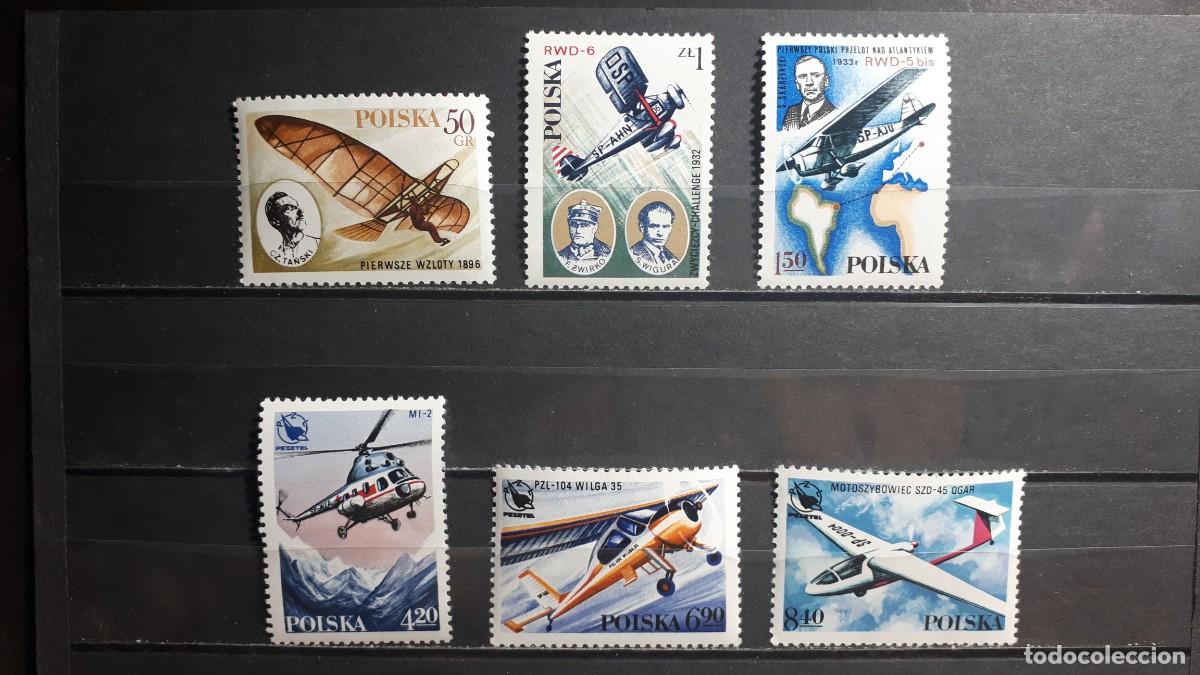 Sellos: POLONIA. A&Ntilde;O 1978. **. YVERT 2378/83