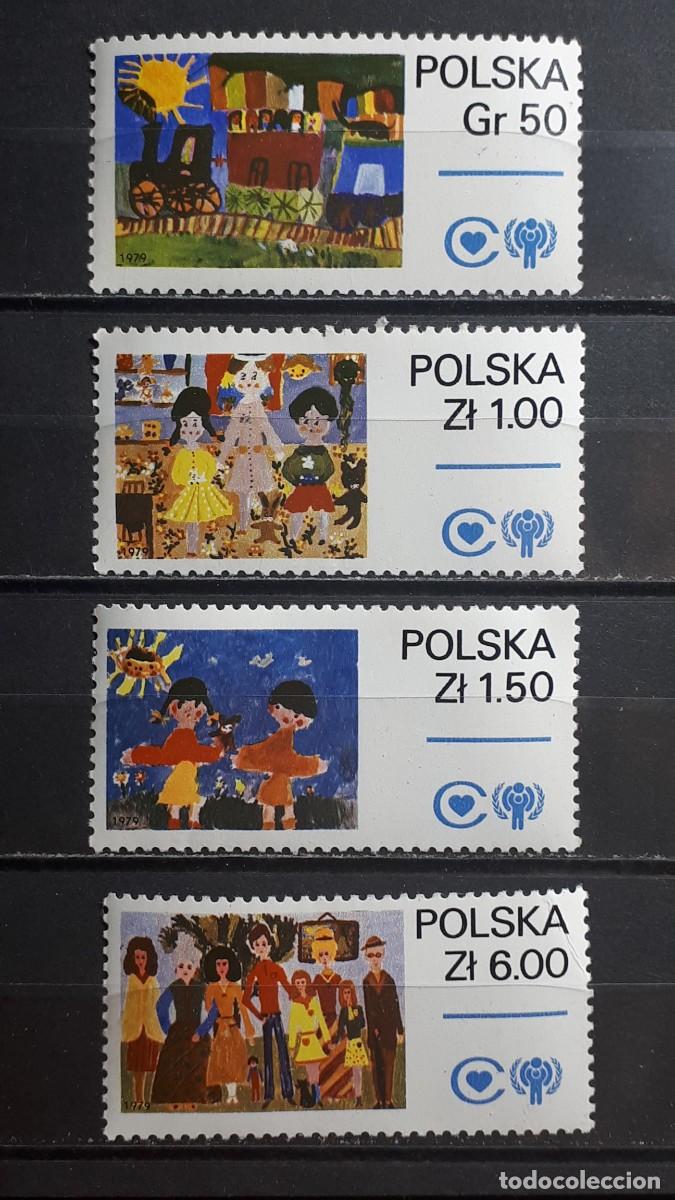 Sellos: POLONIA. A&Ntilde;O 1979. **. YVERT 2427/30