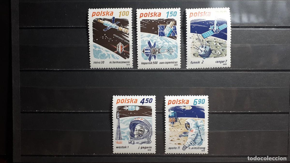 Sellos: POLONIA. A&Ntilde;O 1979. **. YVERT 2478/82