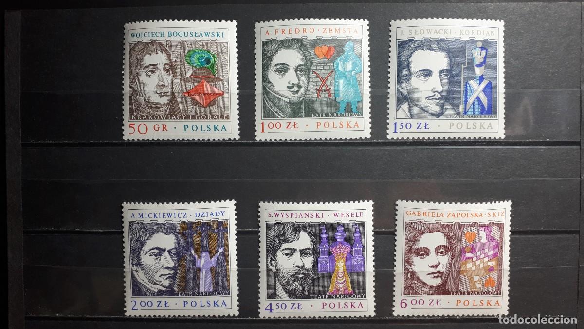 Sellos: POLONIA. A&Ntilde;O 1978. **. YVERT 2407/12