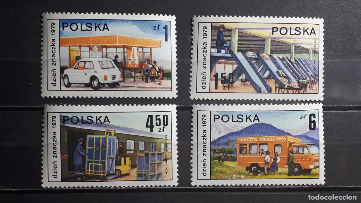 Sellos: POLONIA. A&Ntilde;O 1979. **. YVERT 2469/72