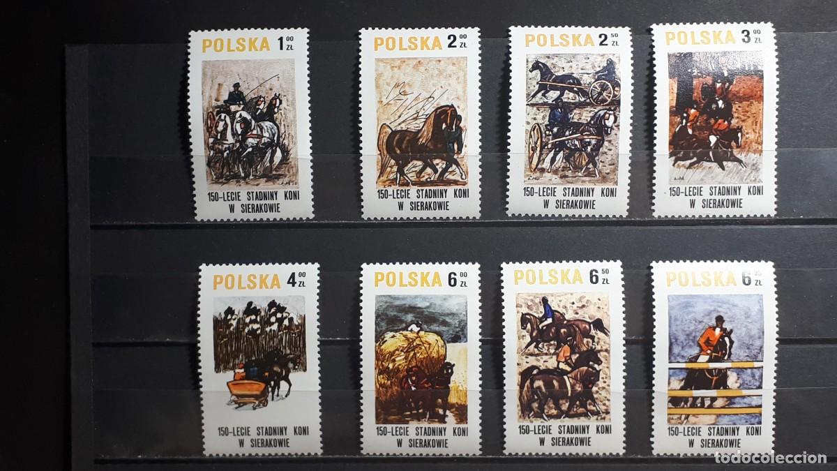 Sellos: POLONIA. A&Ntilde;O 1980. **. YVERT 2483/90