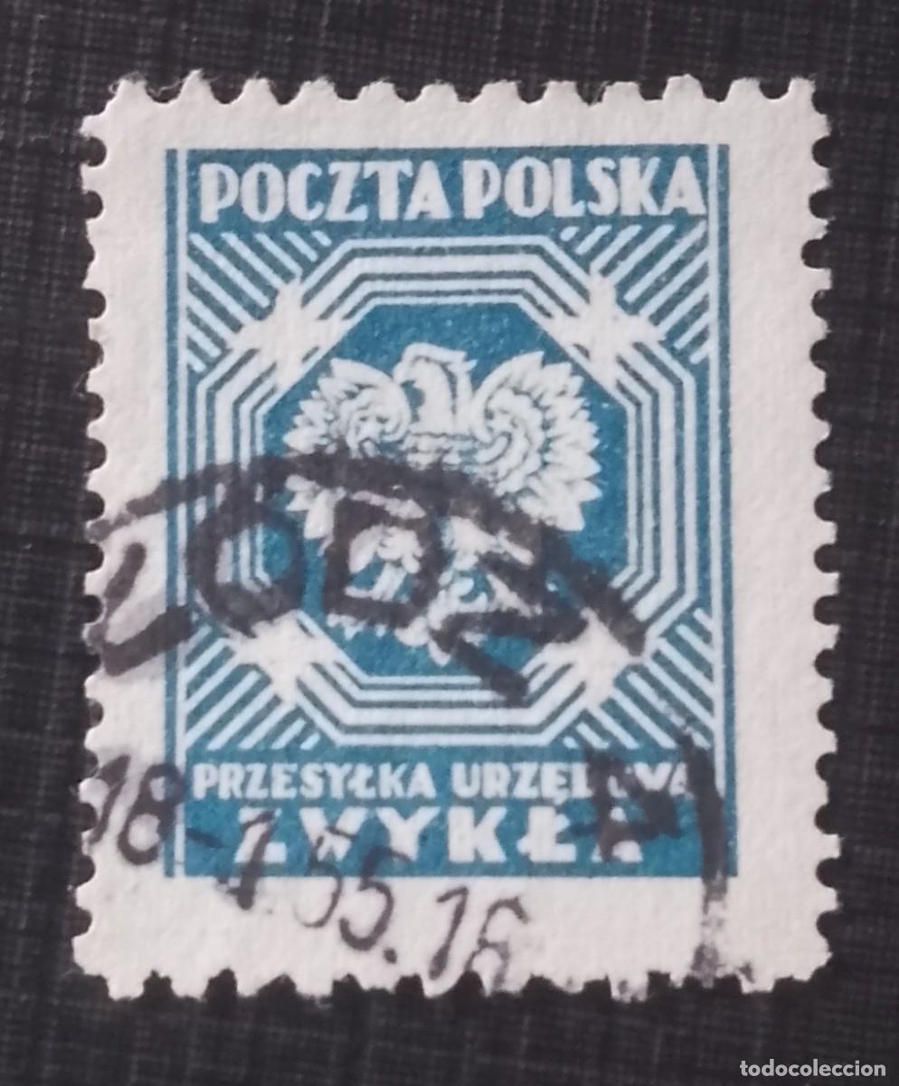 Sellos: POLONIA - ZWYKLA - ENTREGA OFICIAL ESTANDAR