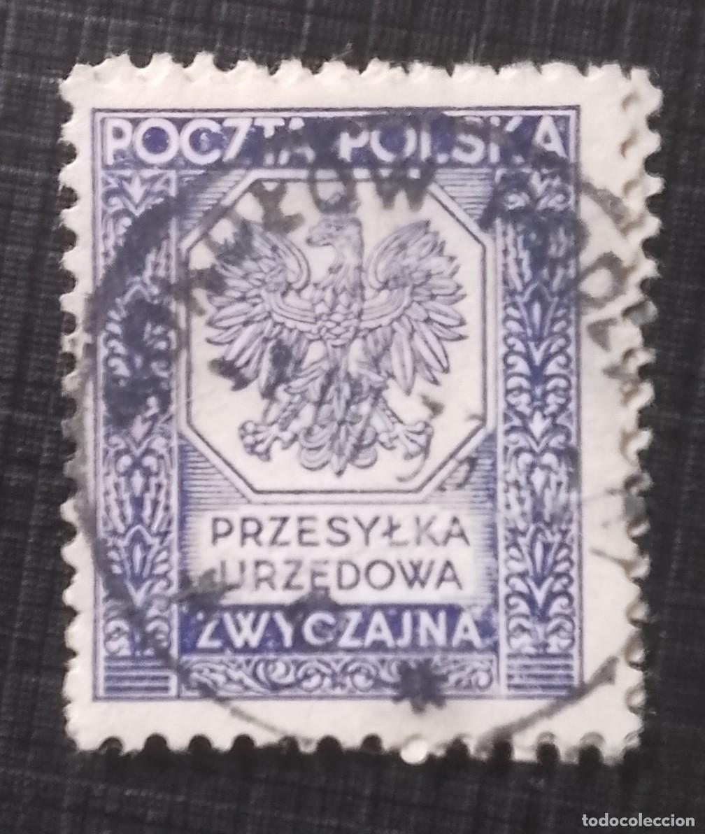 Sellos: POLONIA - ZWYKLA - ENTREGA OFICIAL ESTANDAR