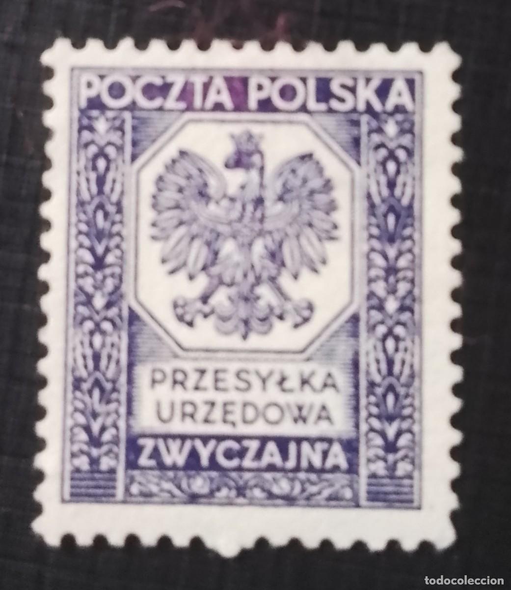 Sellos: POLONIA - ZWYKLA - ENTREGA OFICIAL ESTANDAR