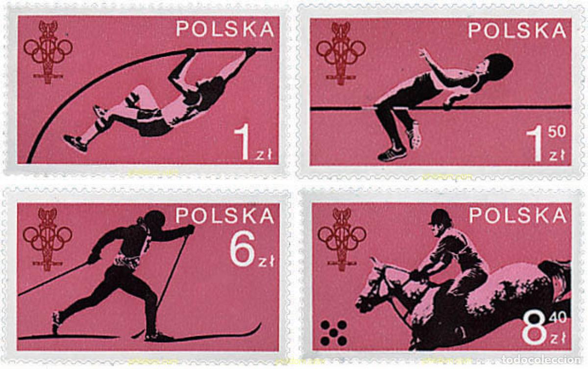Sellos: 61689 MNH POLONIA 1979 60 ANIVERSARIO DEL COMITE OLIMPICO POLACO