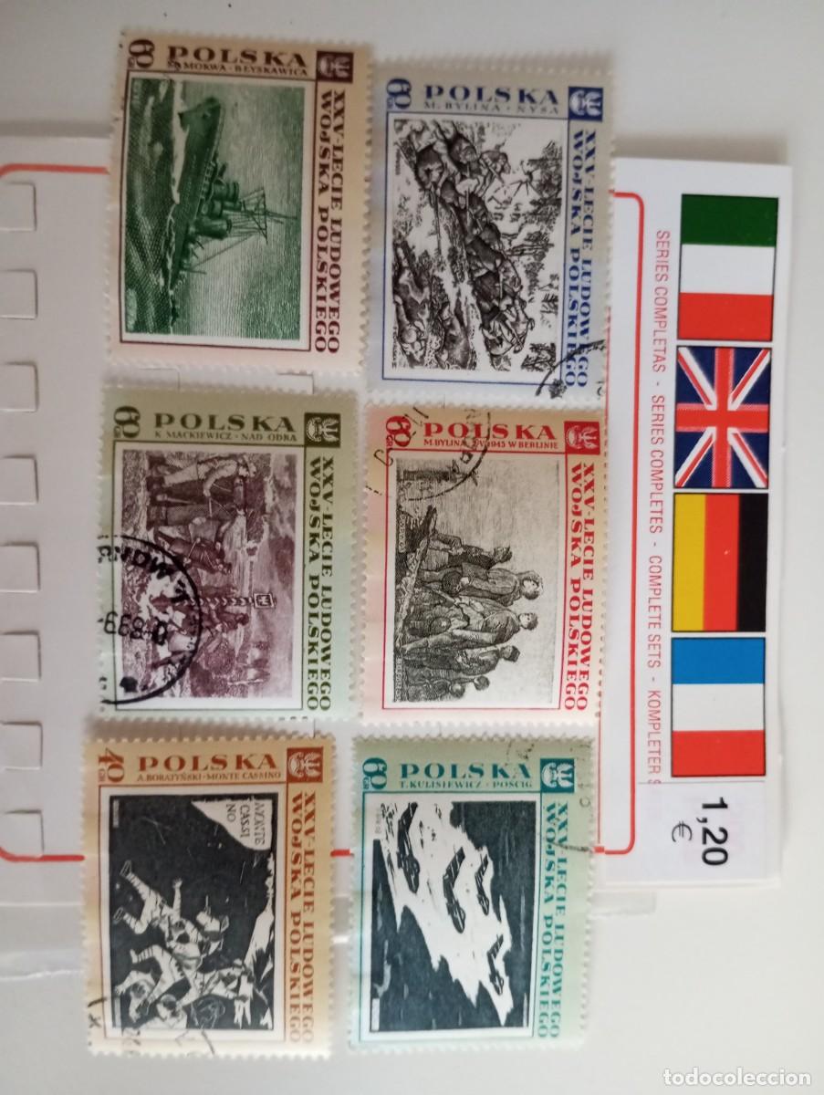 Sellos: POLONIA, BELICO, SGM