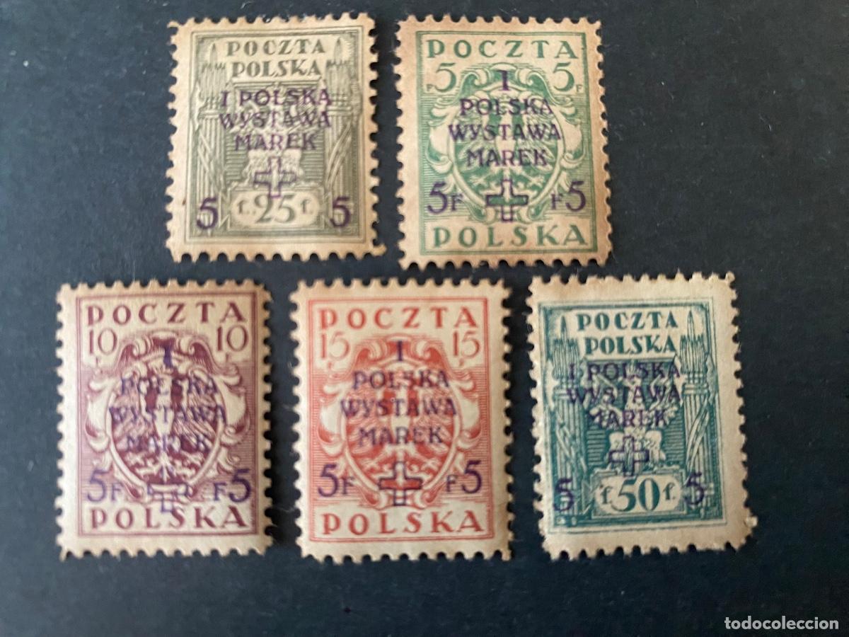 Sellos: Polonia 1919 serie completa