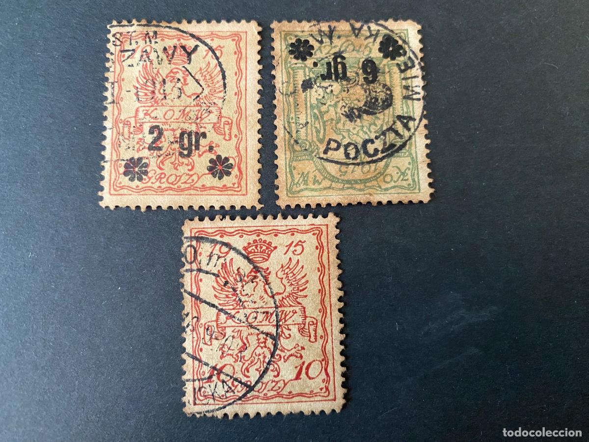 Sellos: Polonia 1915 correo local de Varsovia