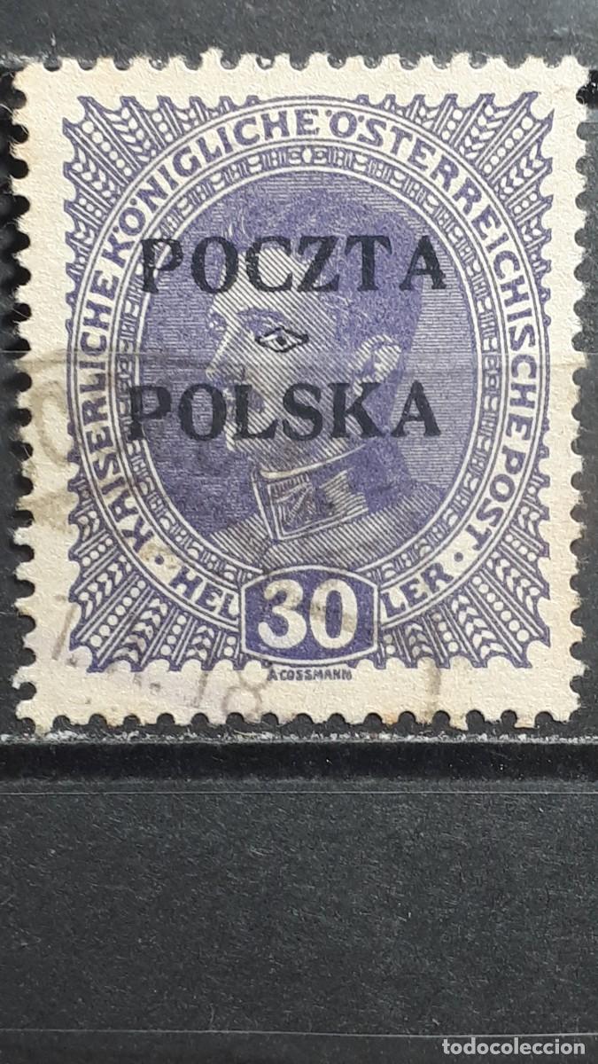 Selos: Polonia &deg;. A&ntilde;o 1919. Yvert 83