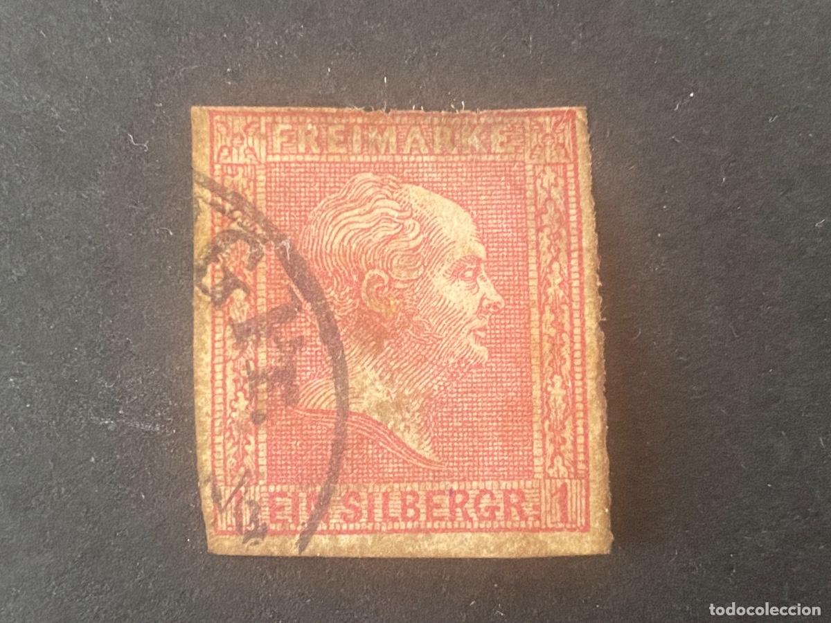 Sellos: Polonia, Prusia sellos antiguos 1858