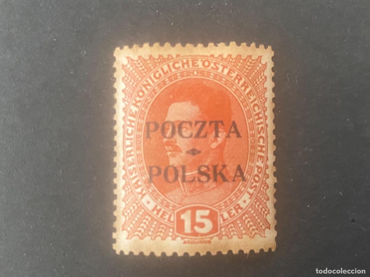 Sellos: Polonia 1919, sello antiguo