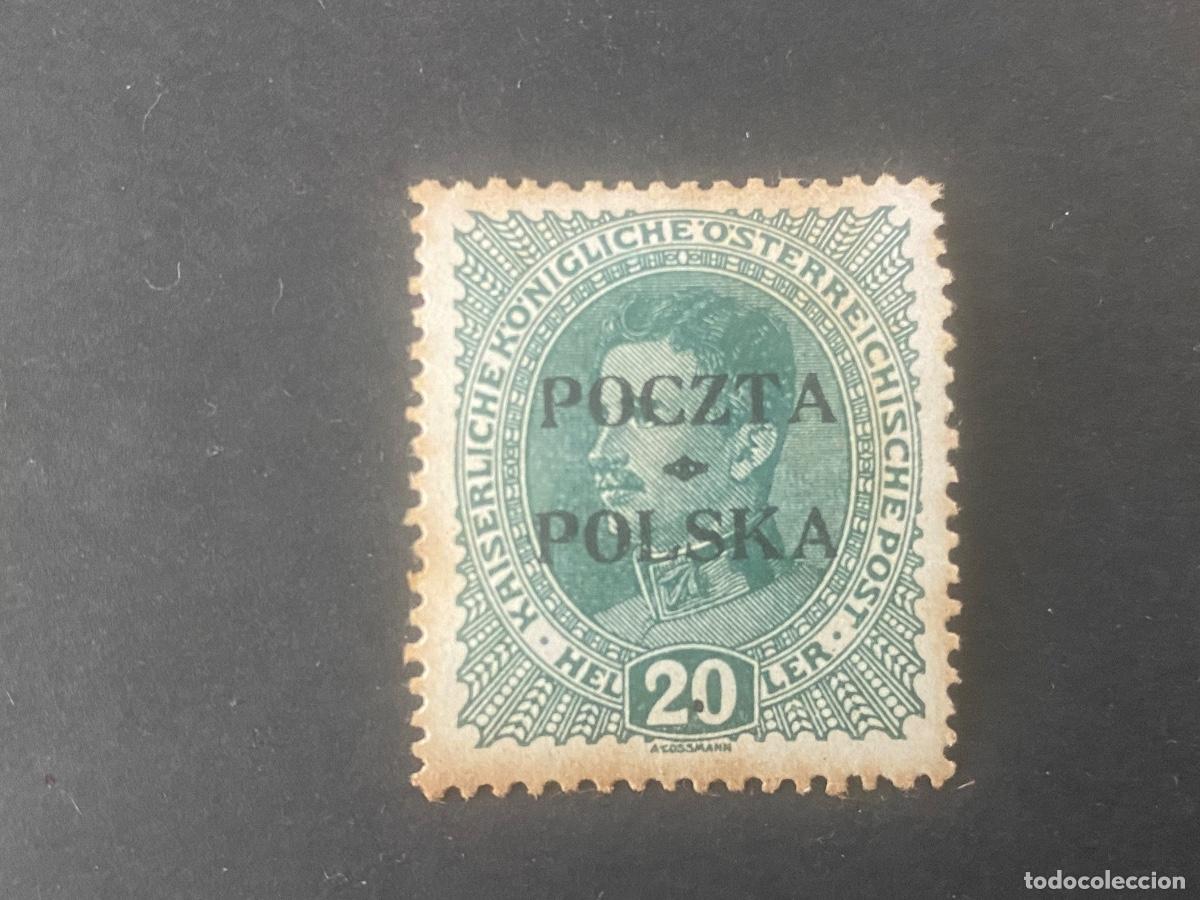 Sellos: Polonia 1919, sello antiguo
