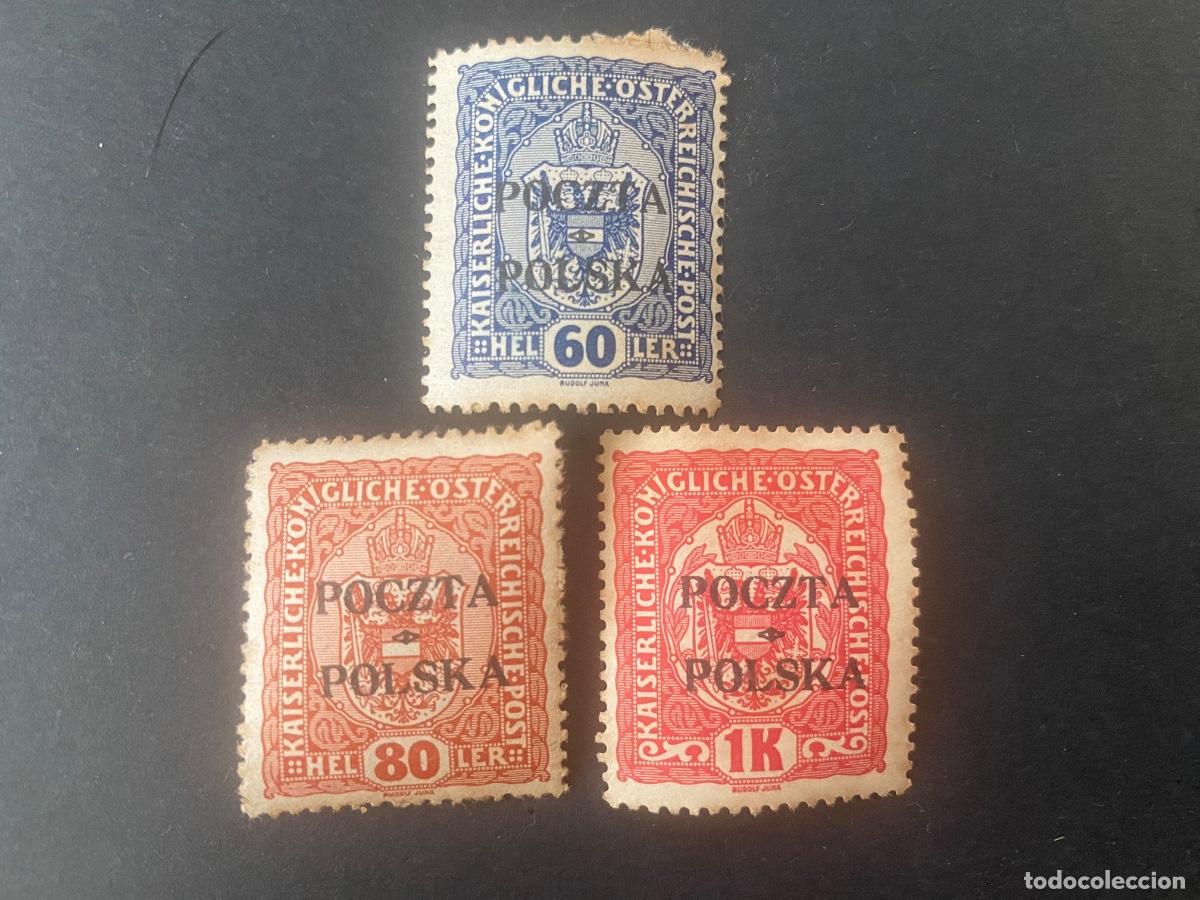 Sellos: Polonia 1919, sellos antiguos